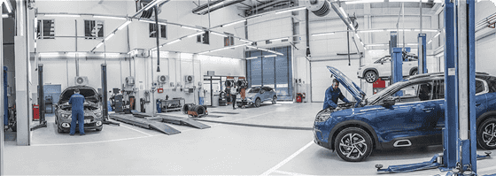 Taller de reparación de vehículos